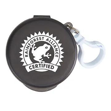 Rain Poncho with Carabiner Case - One Size Adult