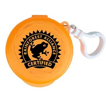 Rain Poncho with Carabiner Case - One Size Adult - product view 2