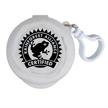 Rain Poncho with Carabiner Case - One Size Adult - product view 3