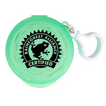 Rain Poncho with Carabiner Case - One Size Adult - product view 5