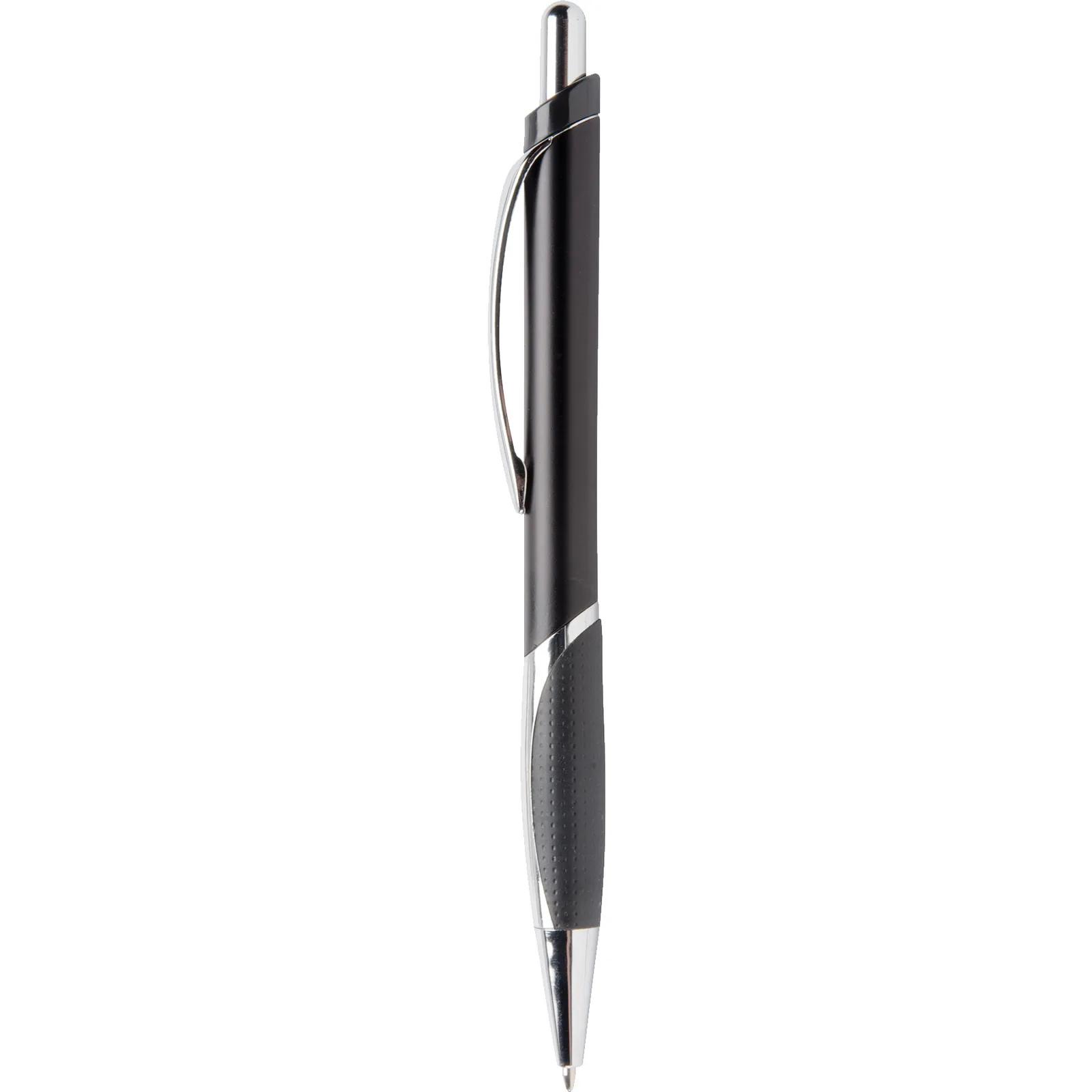 Pen Metallic Barrel Chrome Accents - 5 5/8 in - blank view 2