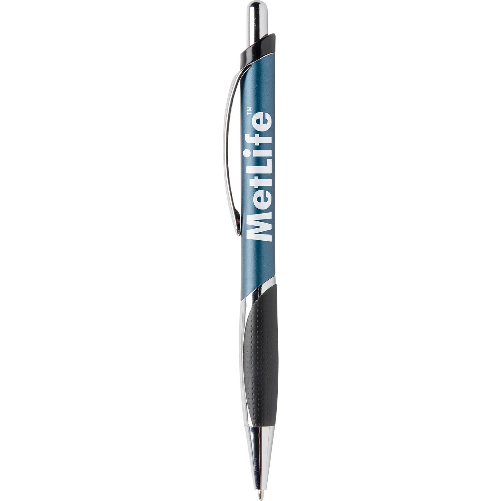 Pen Metallic Barrel Chrome Accents - 5 5/8 in - product view 5
