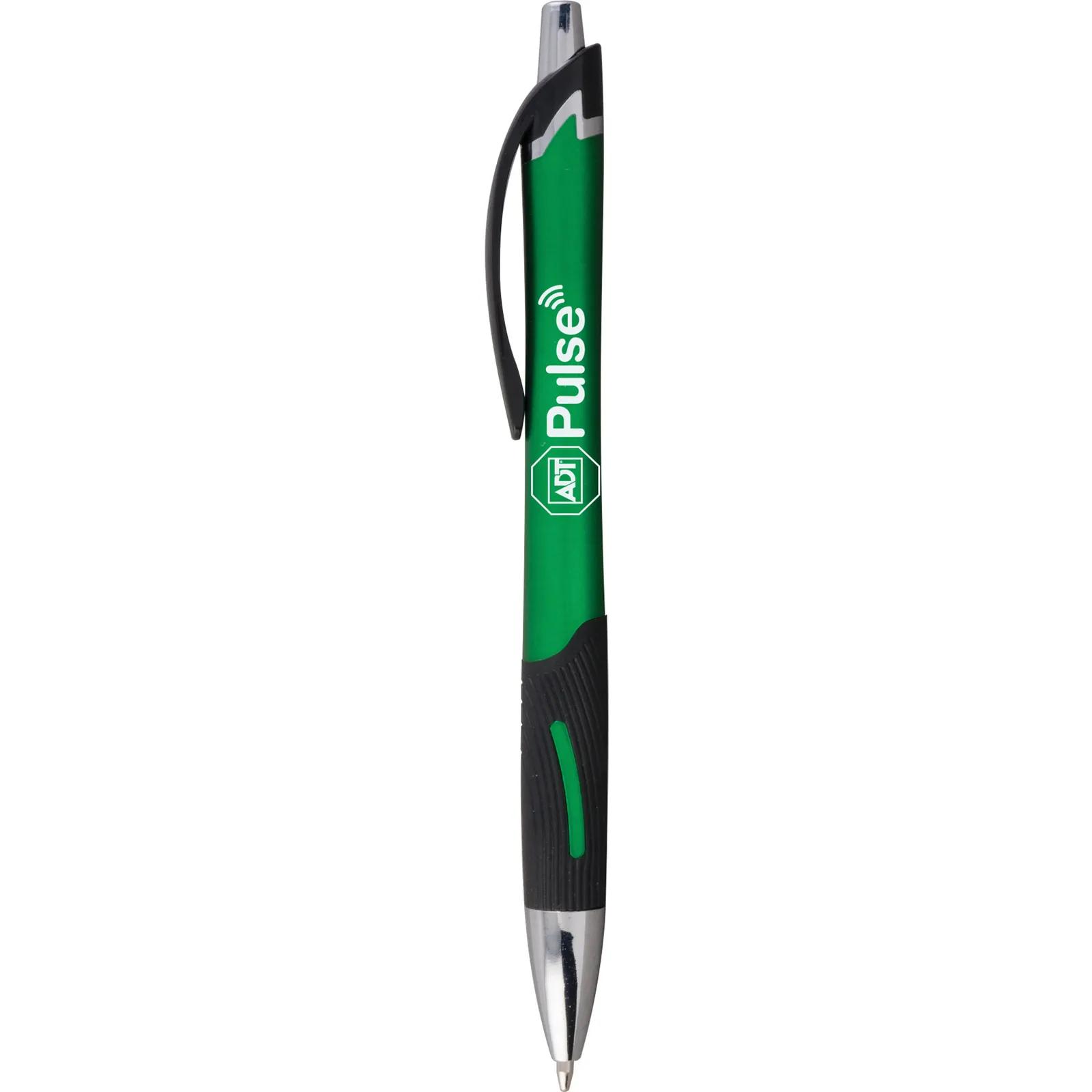 Pen Metallic Ergonomic Two-Tone Grip - 5 45/64 in - product view 4