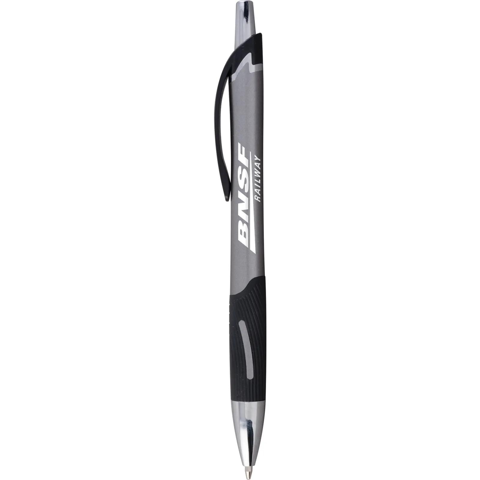 Pen Metallic Ergonomic Two-Tone Grip - 5 45/64 in - product view 5