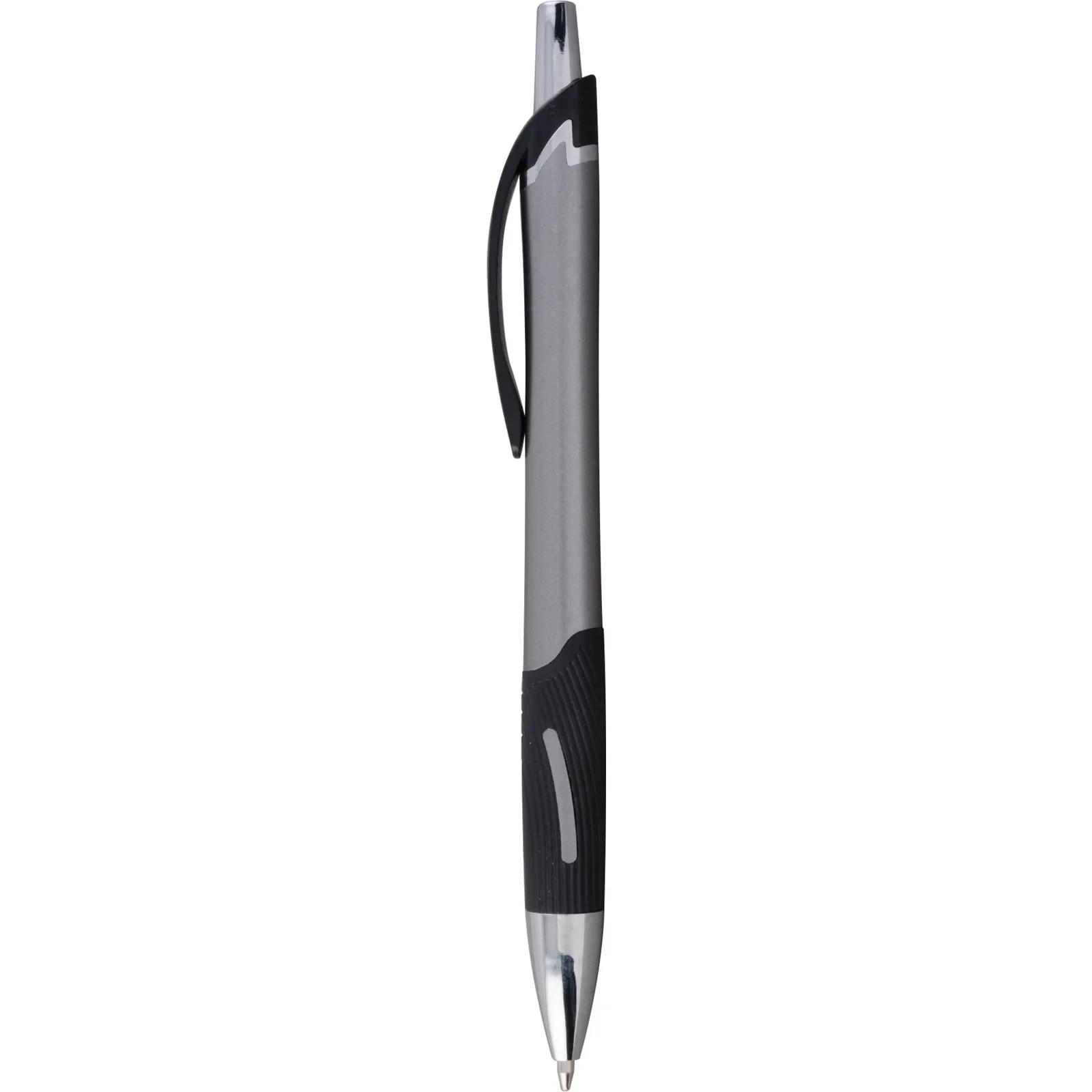 Pen Metallic Ergonomic Two-Tone Grip - 5 45/64 in - blank view 10