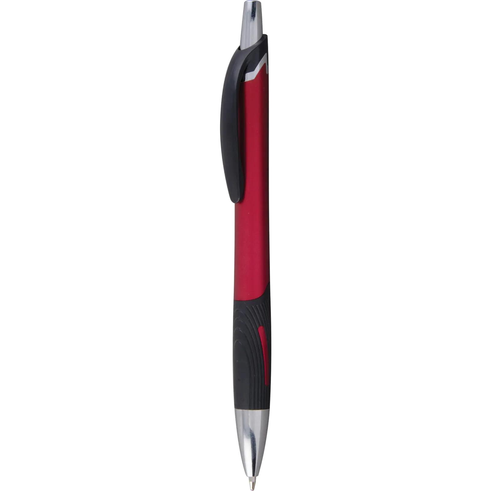 Pen Metallic Ergonomic Two-Tone Grip - 5 45/64 in - blank view 11