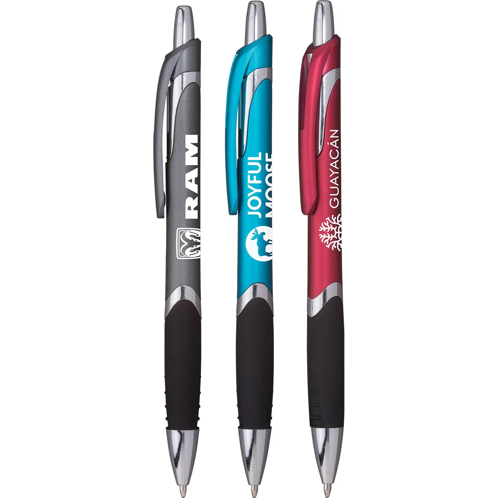 Pen Shimmering Silver Accents Textured - 5 3/4 in