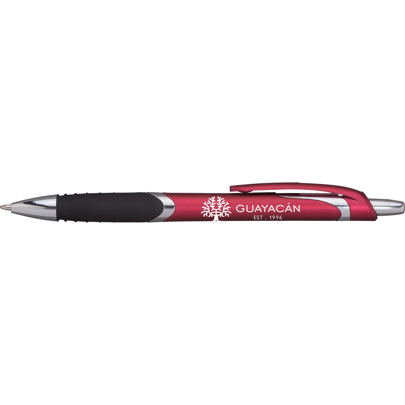 Pen Shimmering Silver Accents Textured - 5 3/4 in - product view 4
