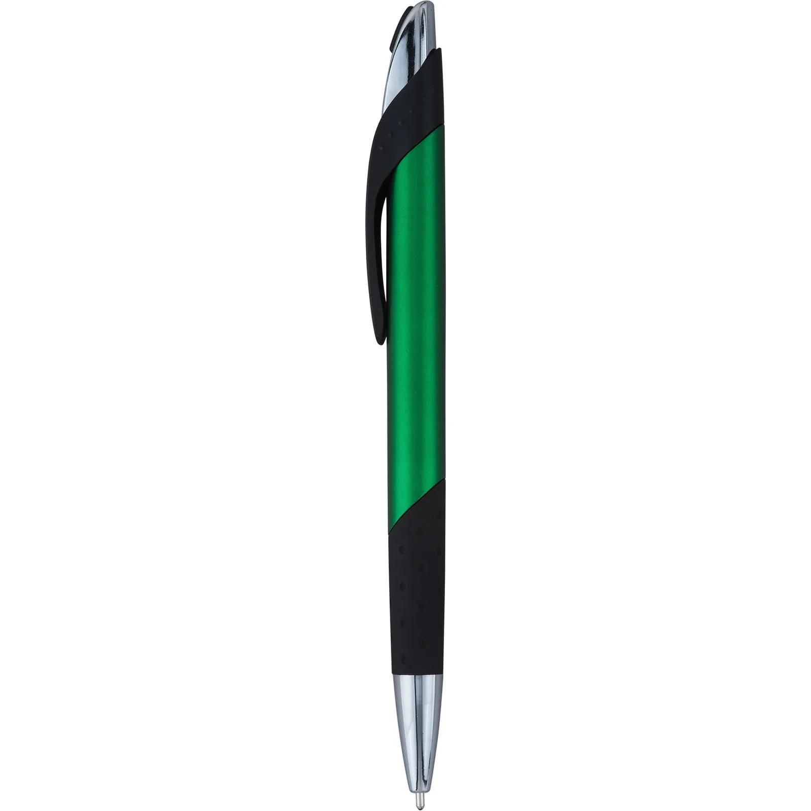Hybrid Ink Pen with Dimpled Grip and Chrome - 6 in - blank view 12