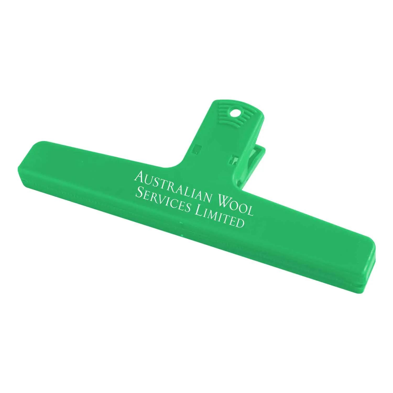Plastic Bag Clip with Metal Spring Mechanism - 6 in - product view 3