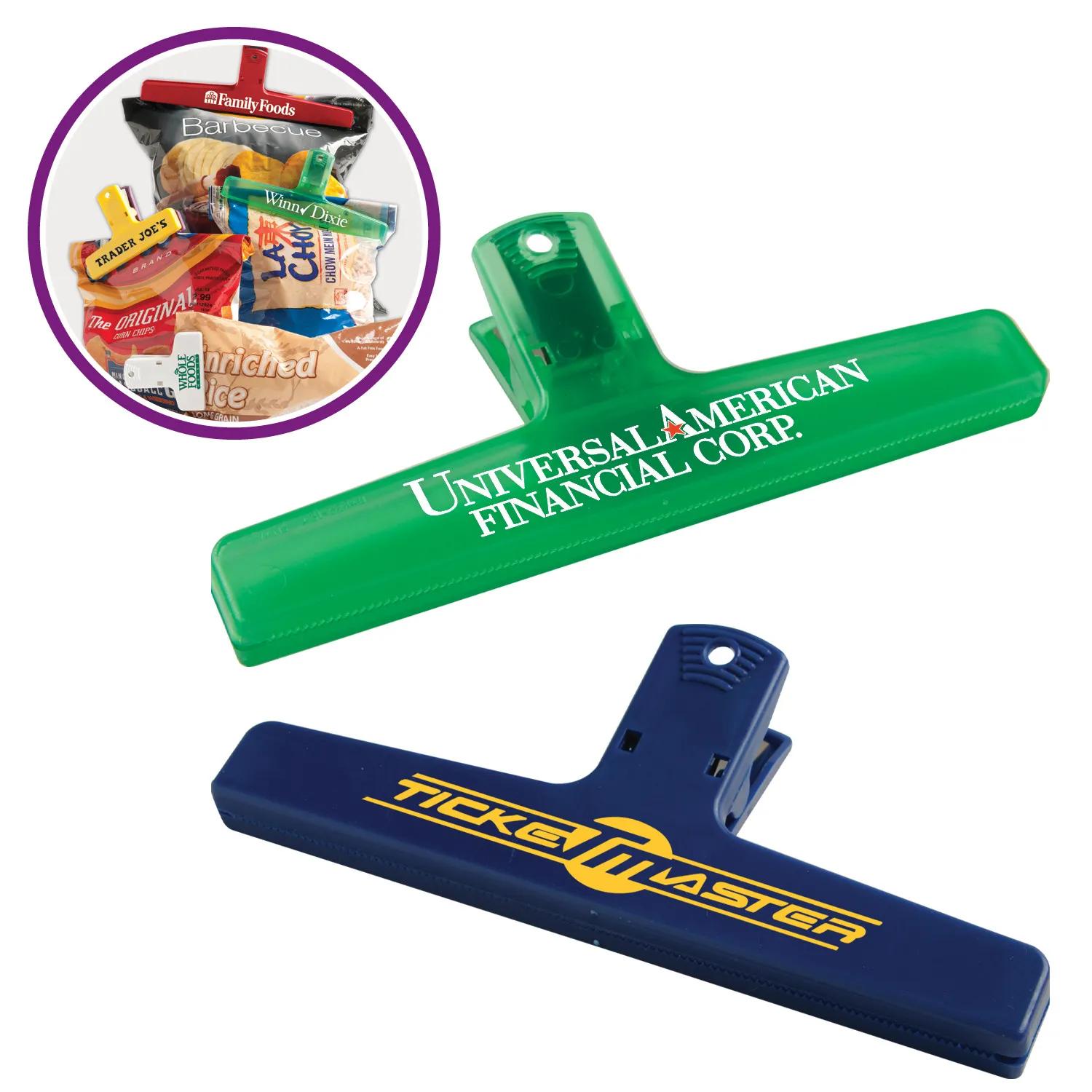 Plastic Bag Clip with Metal Spring Mechanism - 6 in - product view 14