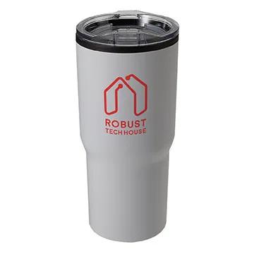 Stainless Steel Travel Tumbler with Slide Lid - 20 oz - product view 2