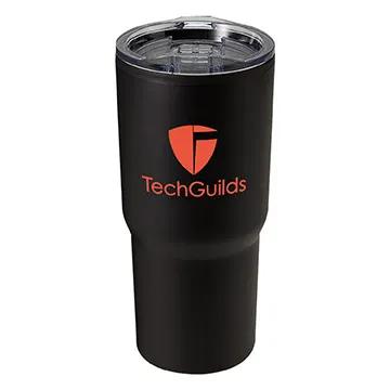 Stainless Steel Travel Tumbler with Slide Lid - 20 oz - product view 5