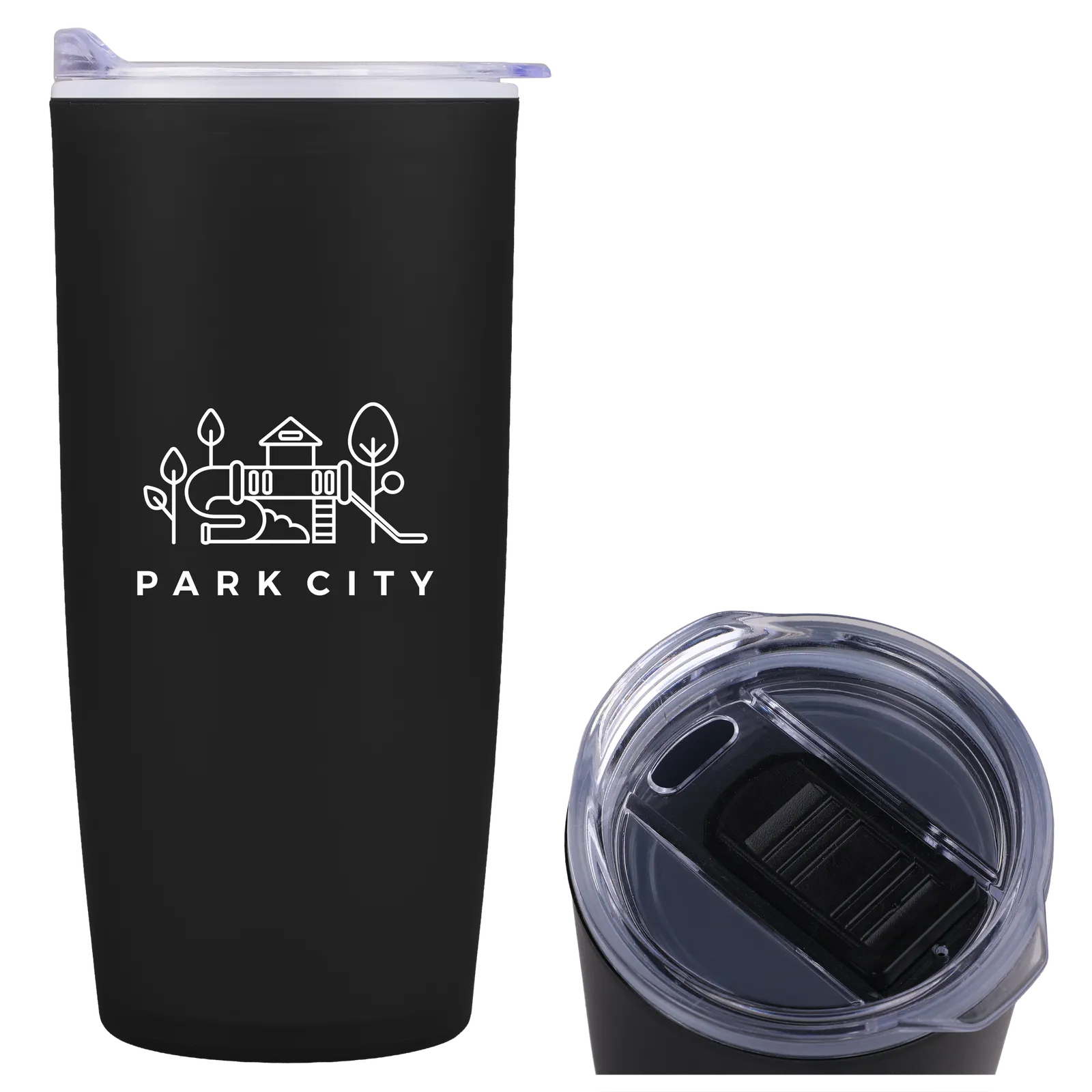 Tumbler Double Wall PolyPro Slide Lid USA Made - 22 oz - product view 15