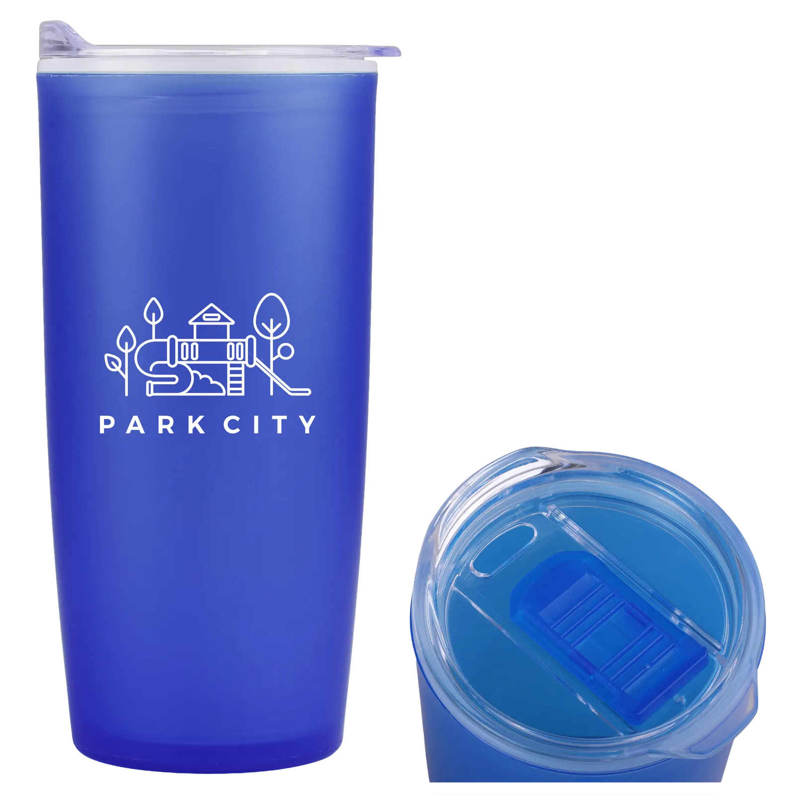 Tumbler Double Wall PolyPro Slide Lid USA Made - 22 oz - product view 16