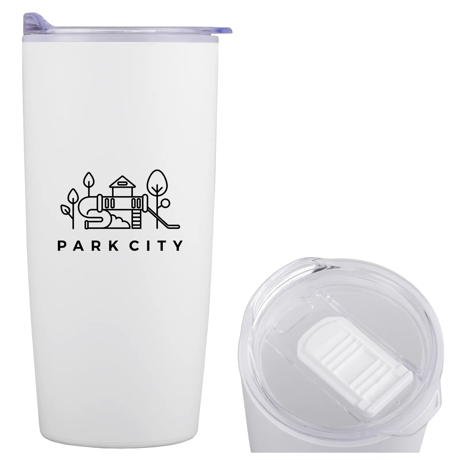 Tumbler Double Wall PolyPro Slide Lid USA Made - 22 oz - product view 19