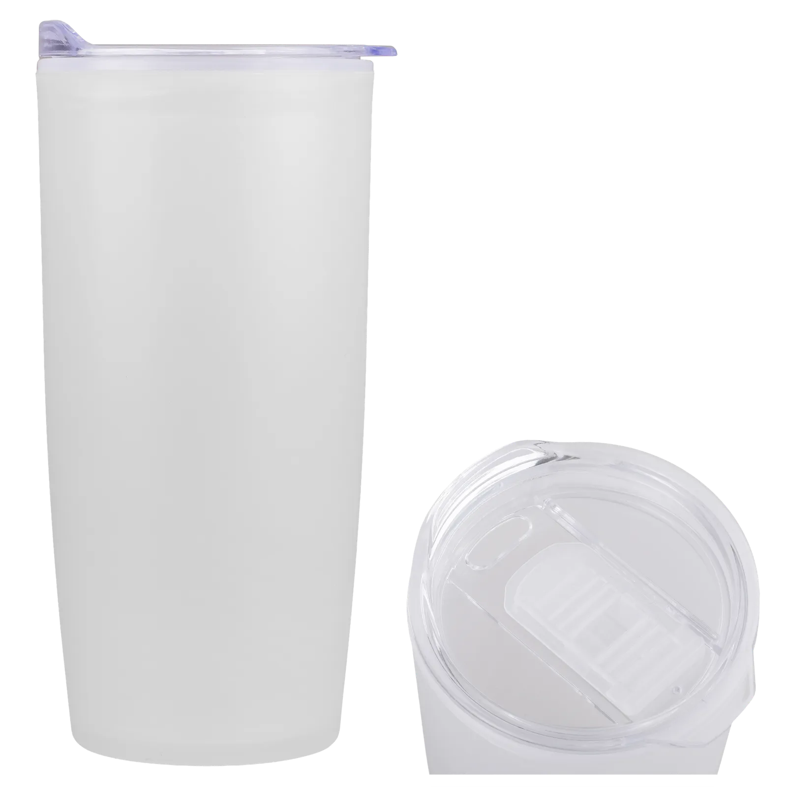 Tumbler Double Wall PolyPro Slide Lid USA Made - 22 oz - blank view 30
