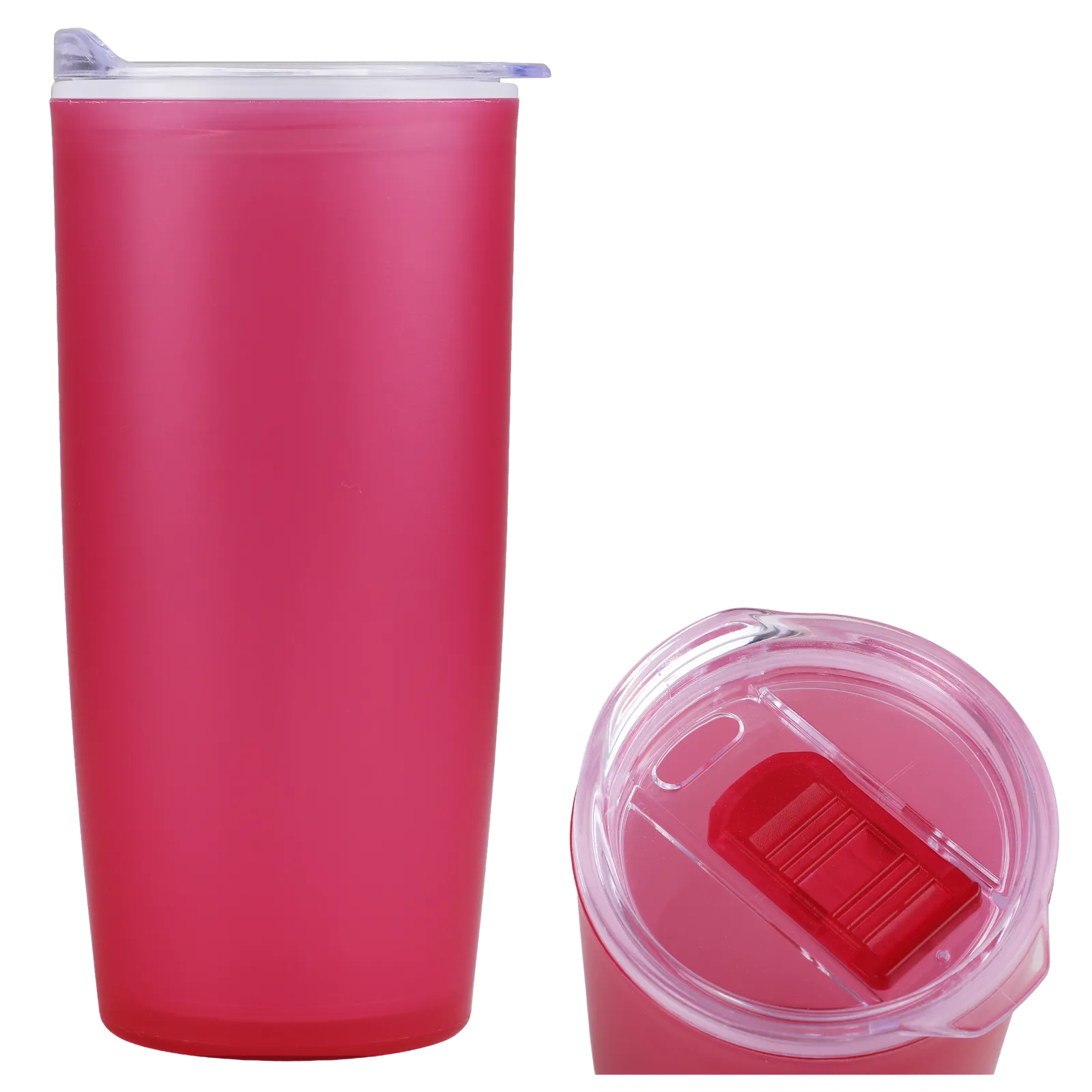 Tumbler Double Wall PolyPro Slide Lid USA Made - 22 oz - blank view 31