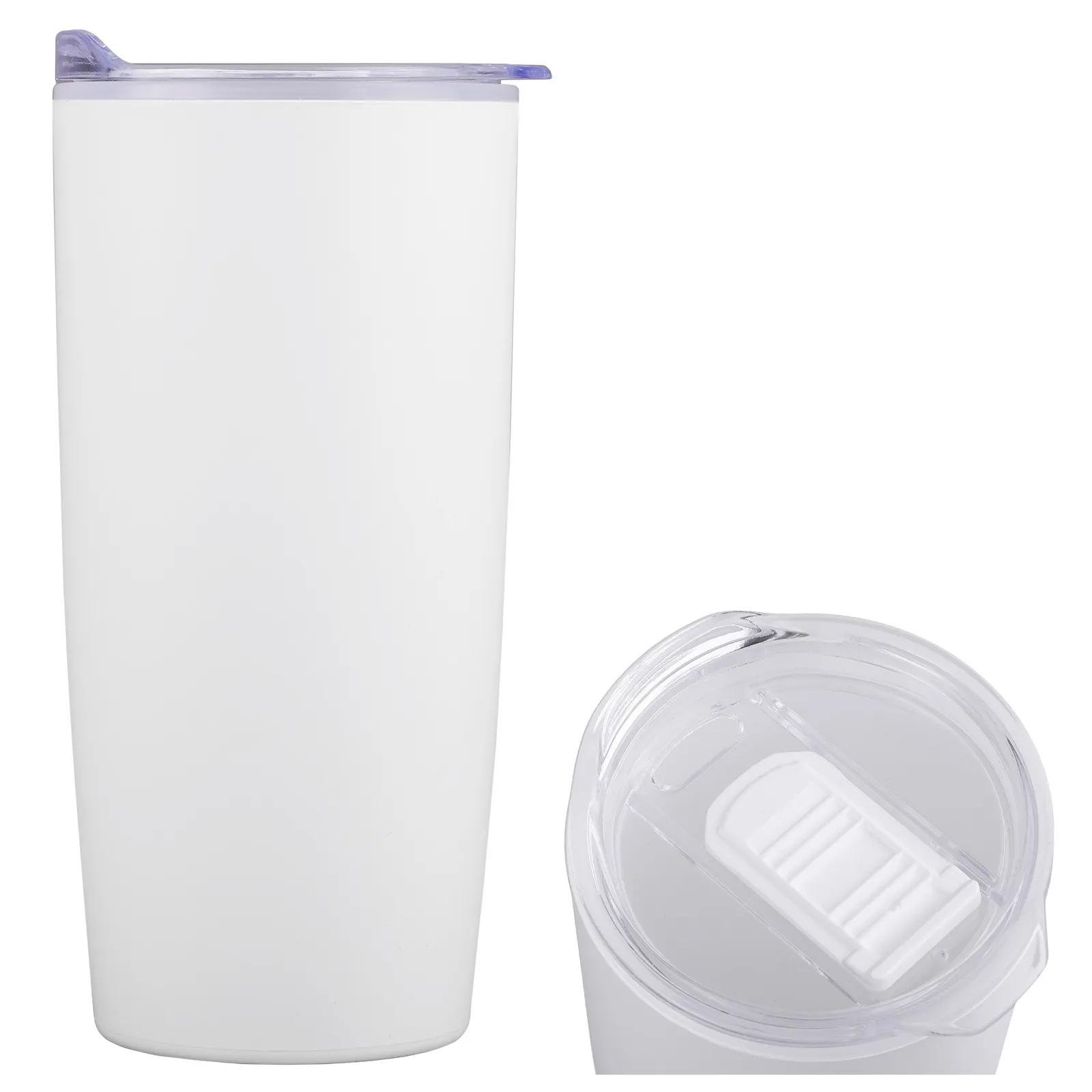 Tumbler Double Wall PolyPro Slide Lid USA Made - 22 oz - blank view 33