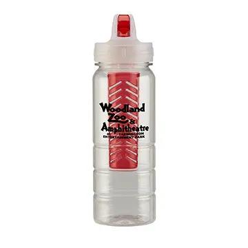 Water Bottle Fruit Infuser Ridge Design - 25 oz