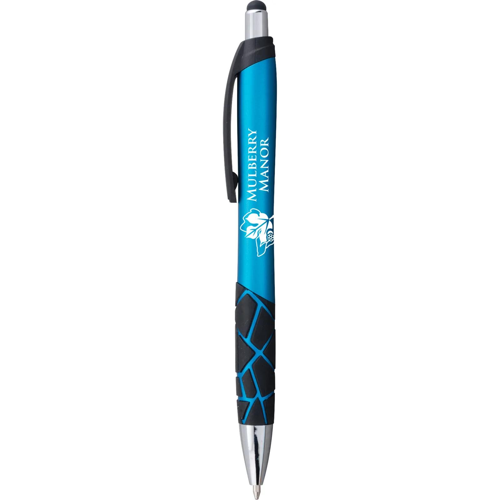 Stylus Pen Mosaic Metallic Grip Jumbo Barrel - product view 3