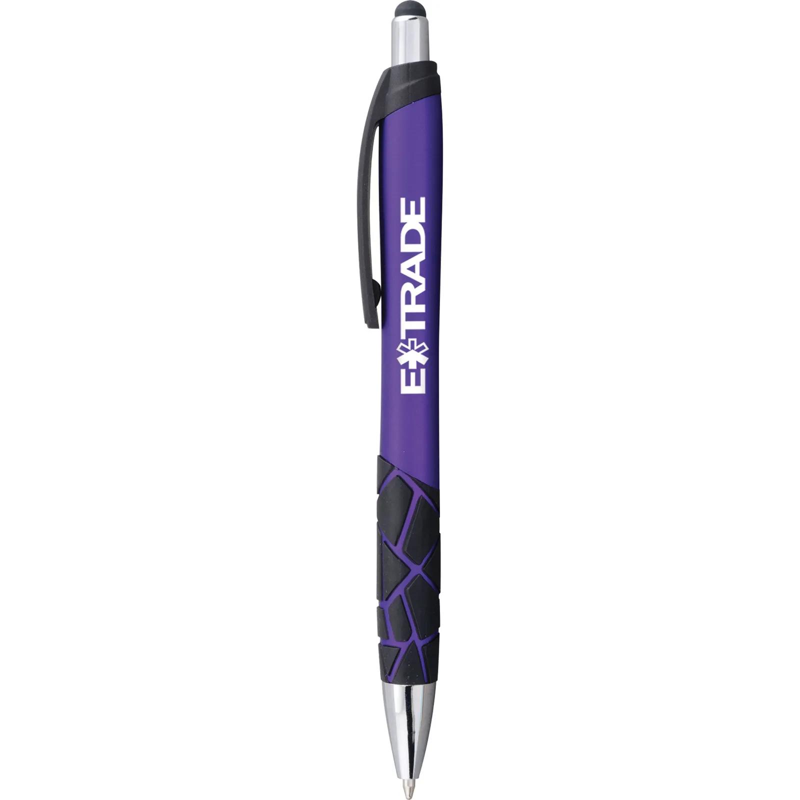 Stylus Pen Mosaic Metallic Grip Jumbo Barrel - product view 4