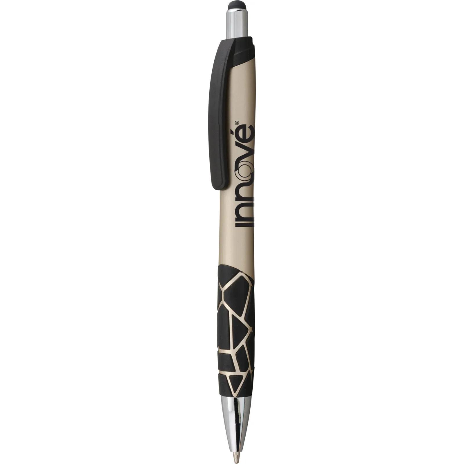 Stylus Pen Mosaic Metallic Grip Jumbo Barrel - product view 7