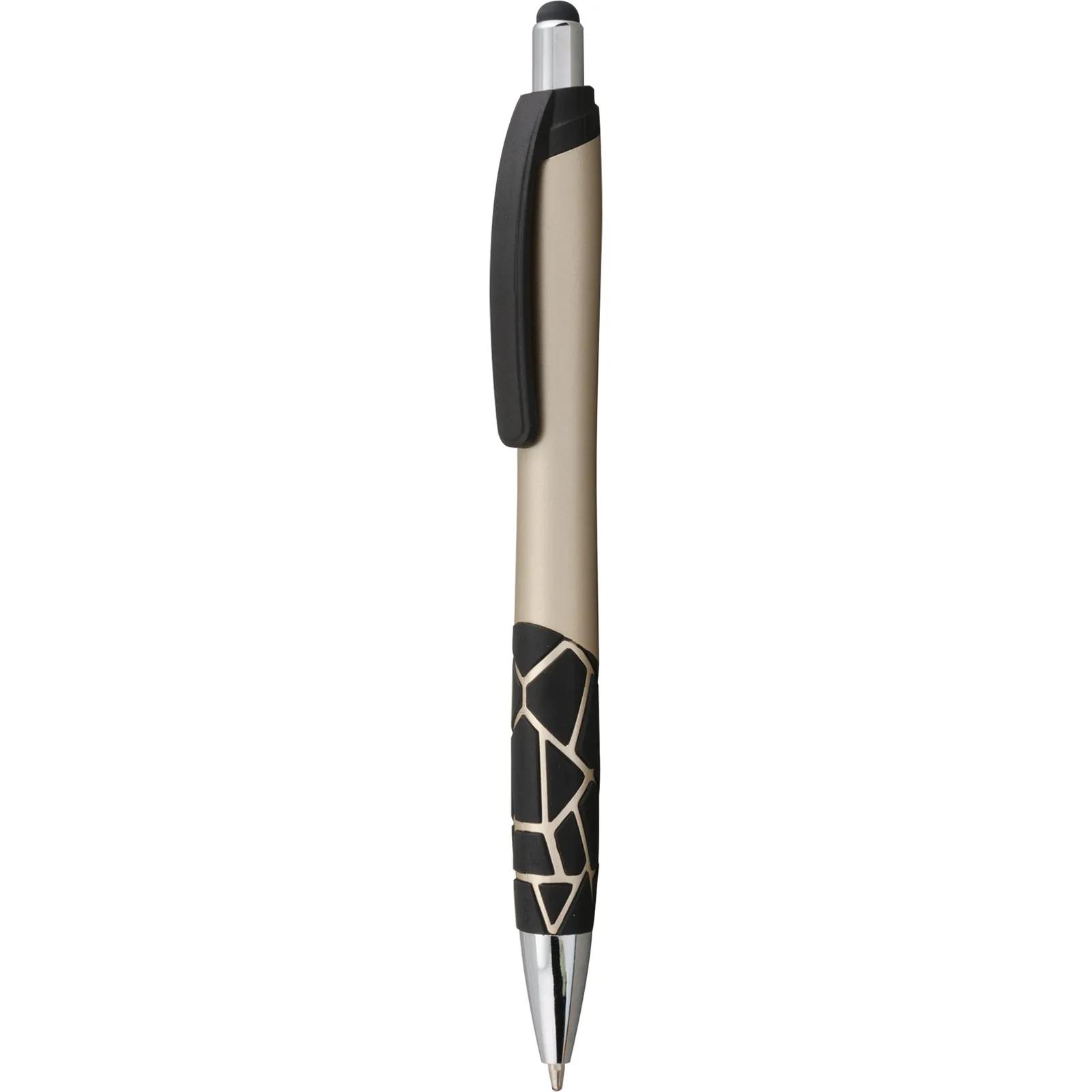Stylus Pen Mosaic Metallic Grip Jumbo Barrel - blank view 12