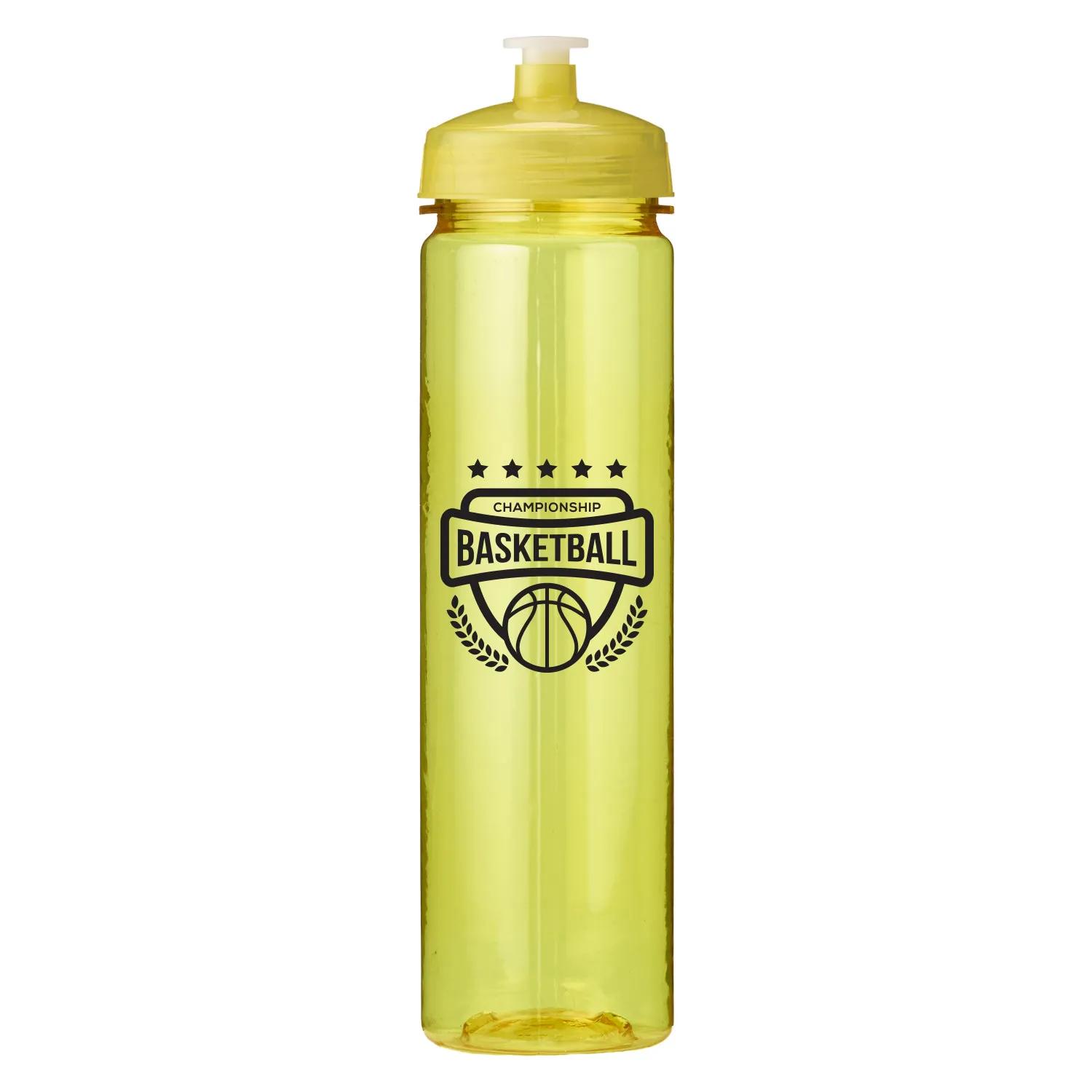 Water Bottle Wide Mouth Euro Body Push-Pull Lid - 24 oz - product view 4