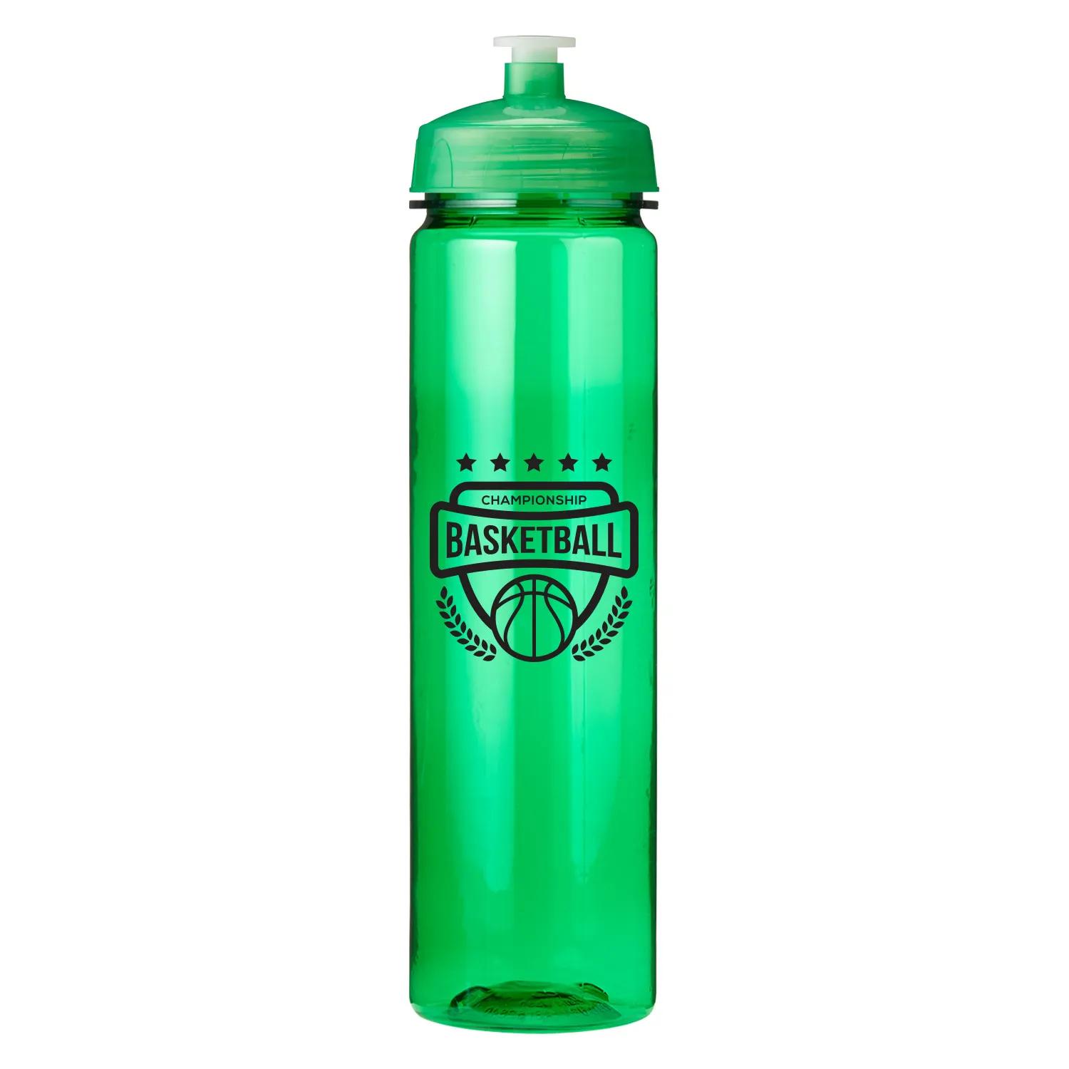 Water Bottle Wide Mouth Euro Body Push-Pull Lid - 24 oz - product view 8