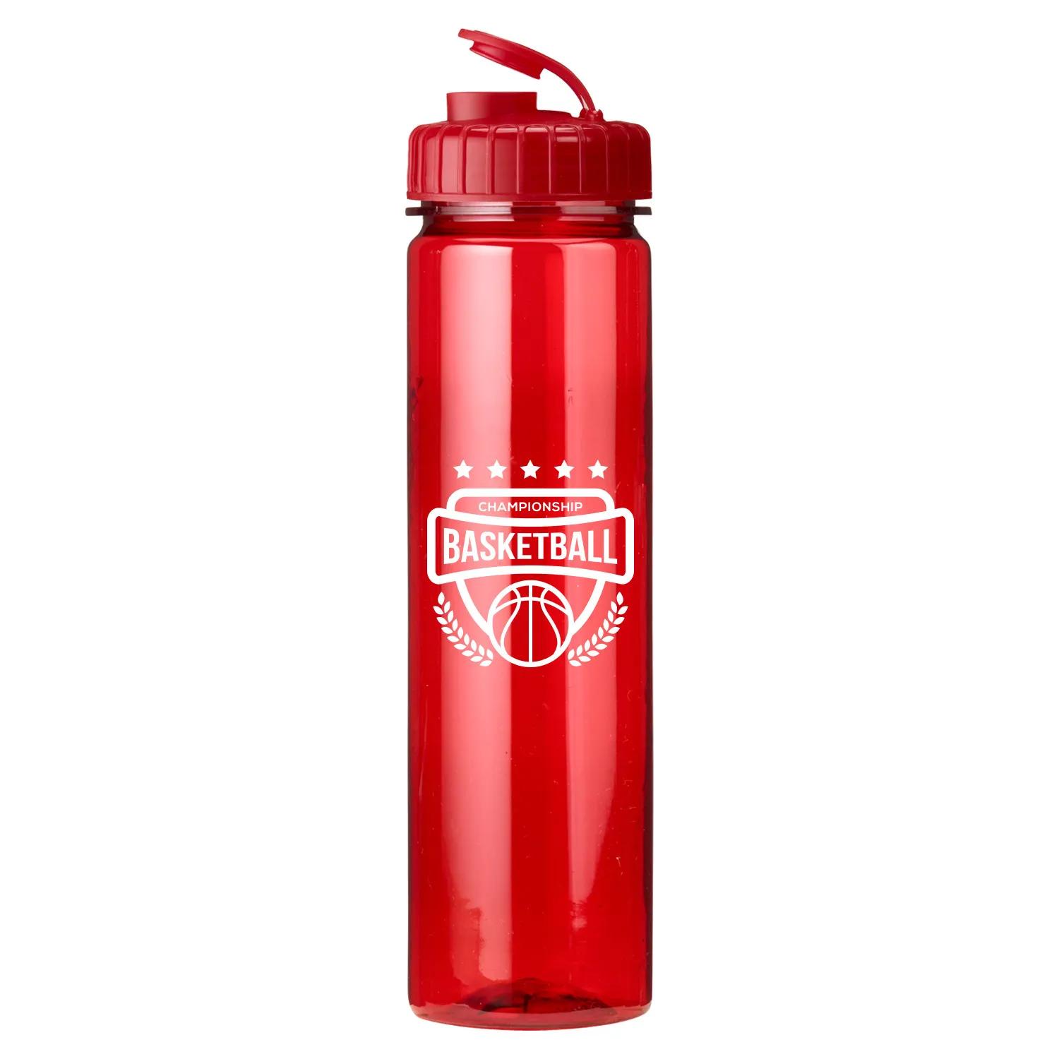 Water Bottle Wide Mouth Euro Body Push-Pull Lid - 24 oz - product view 17