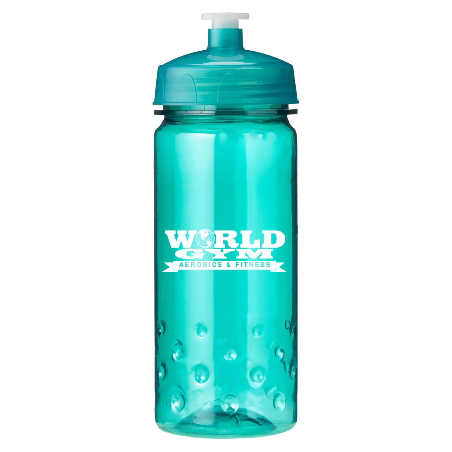 Water Bottle Wide Mouth Euro Body Bubble Design - 16 oz - product view 4