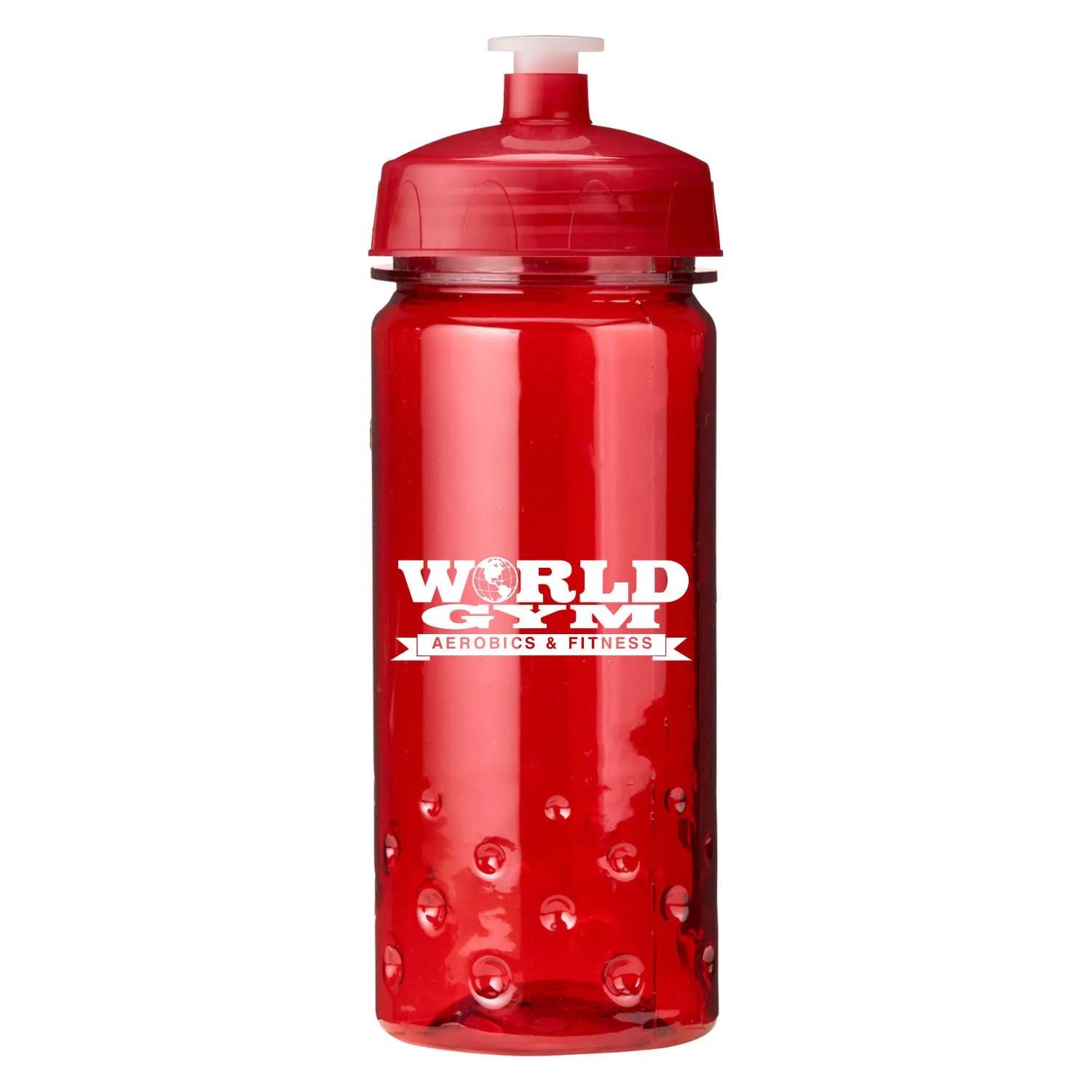 Water Bottle Wide Mouth Euro Body Bubble Design - 16 oz - product view 7