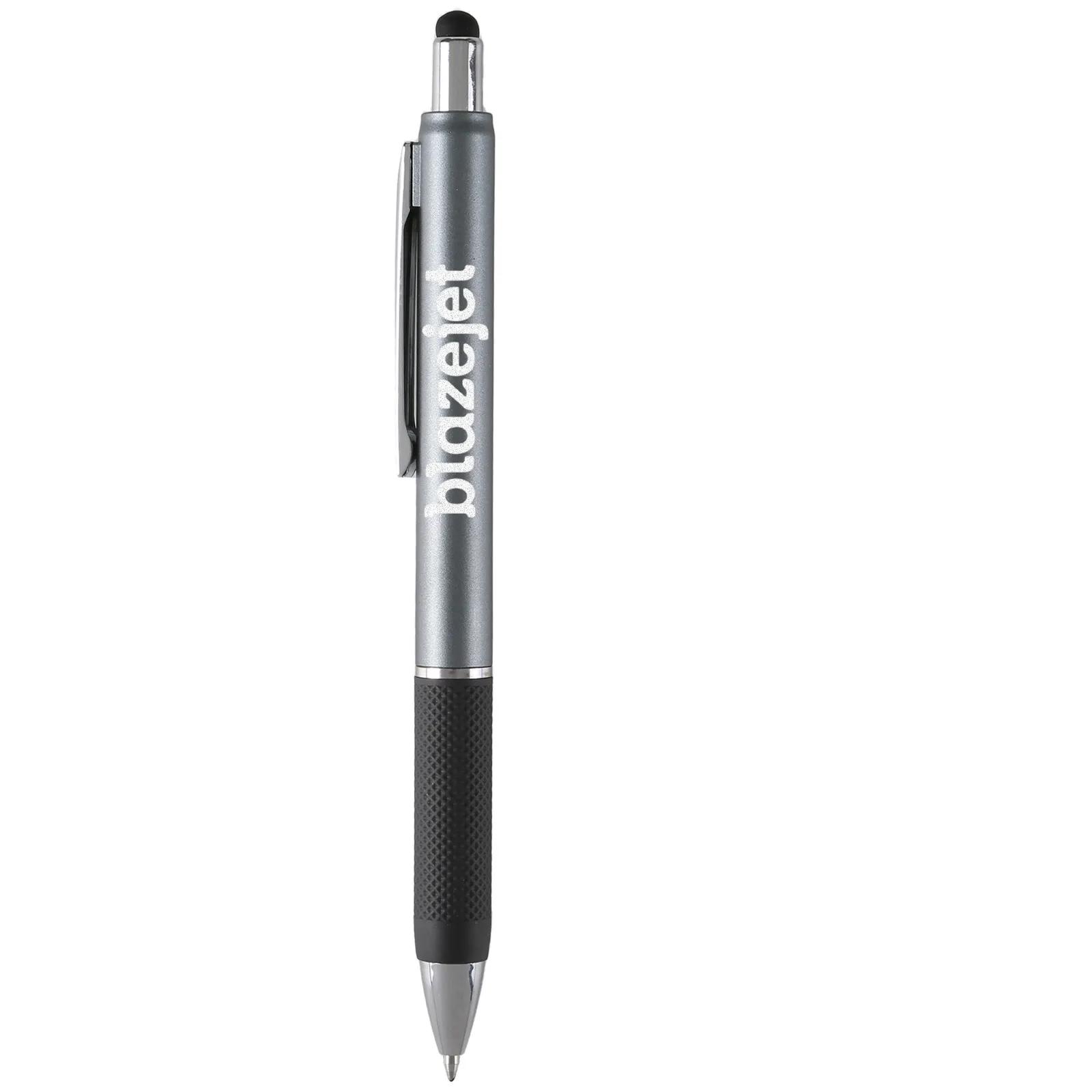 Stylus Pen Shimmering Barrel Chrome Accents Gel - 5.75 in - product view 5