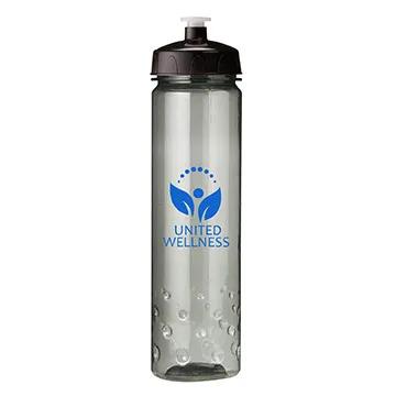 Water Bottle Wide Mouth Euro Body Bubble Design - 24 oz - product view 3
