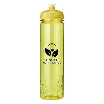 Water Bottle Wide Mouth Euro Body Bubble Design - 24 oz - product view 4