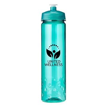 Water Bottle Wide Mouth Euro Body Bubble Design - 24 oz - product view 10