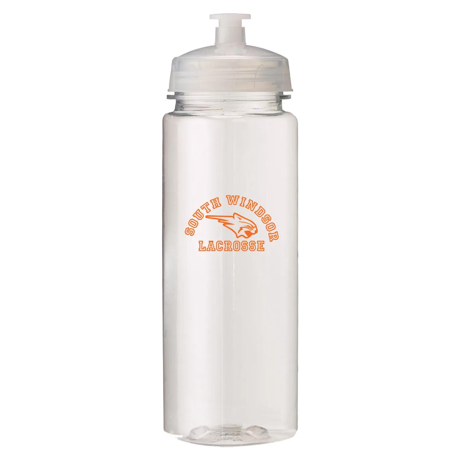 Water Bottle 3-Sided Modern Design Wide Mouth - 24 oz