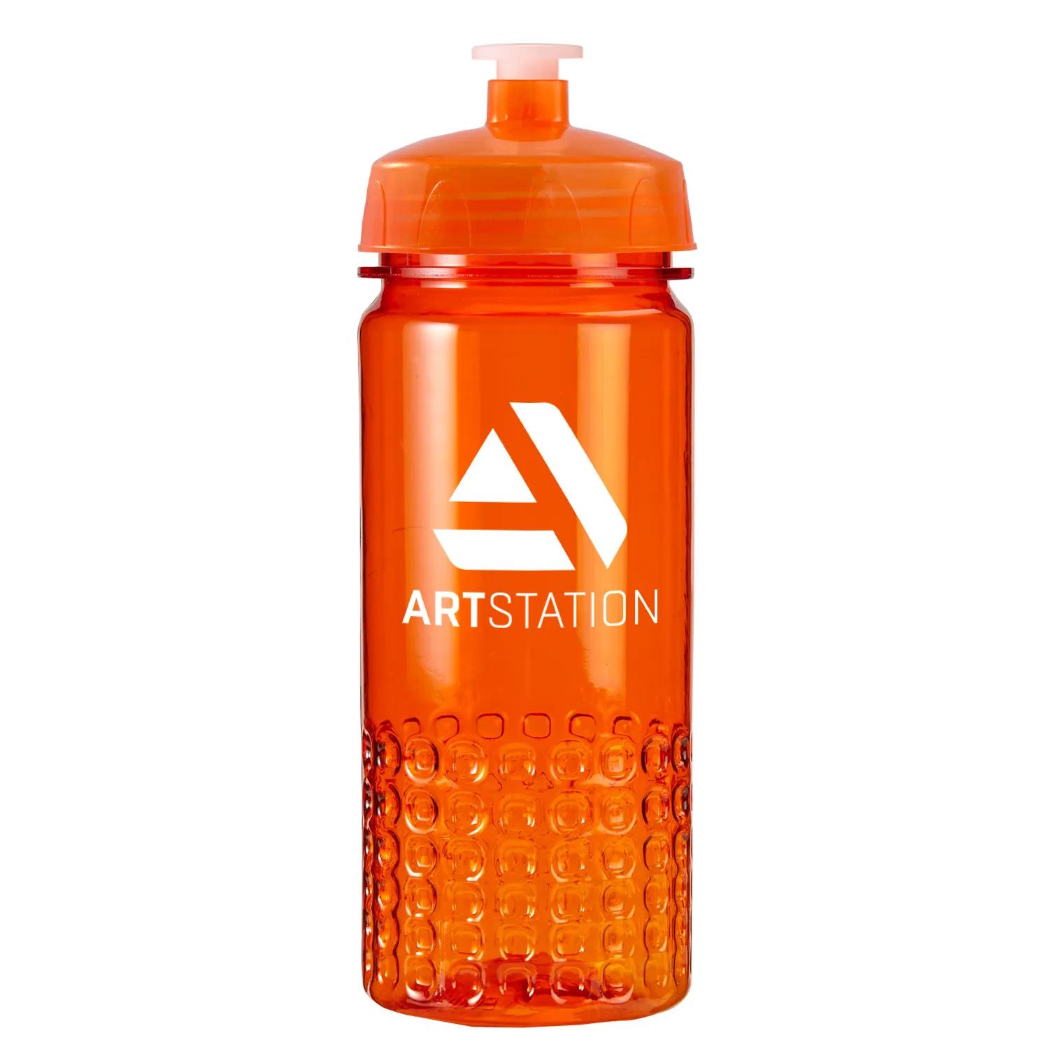 Water Bottle Euro Body Square Pattern Wide Mouth - 16 oz - product view 5