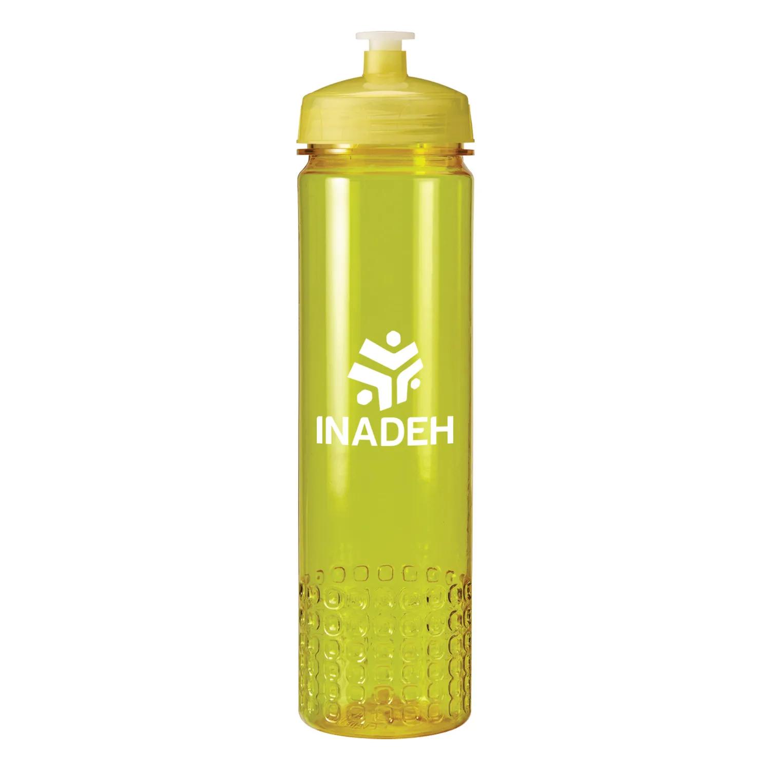 Water Bottle Euro Body Square Pattern Wide Mouth - 24 oz - product view 3