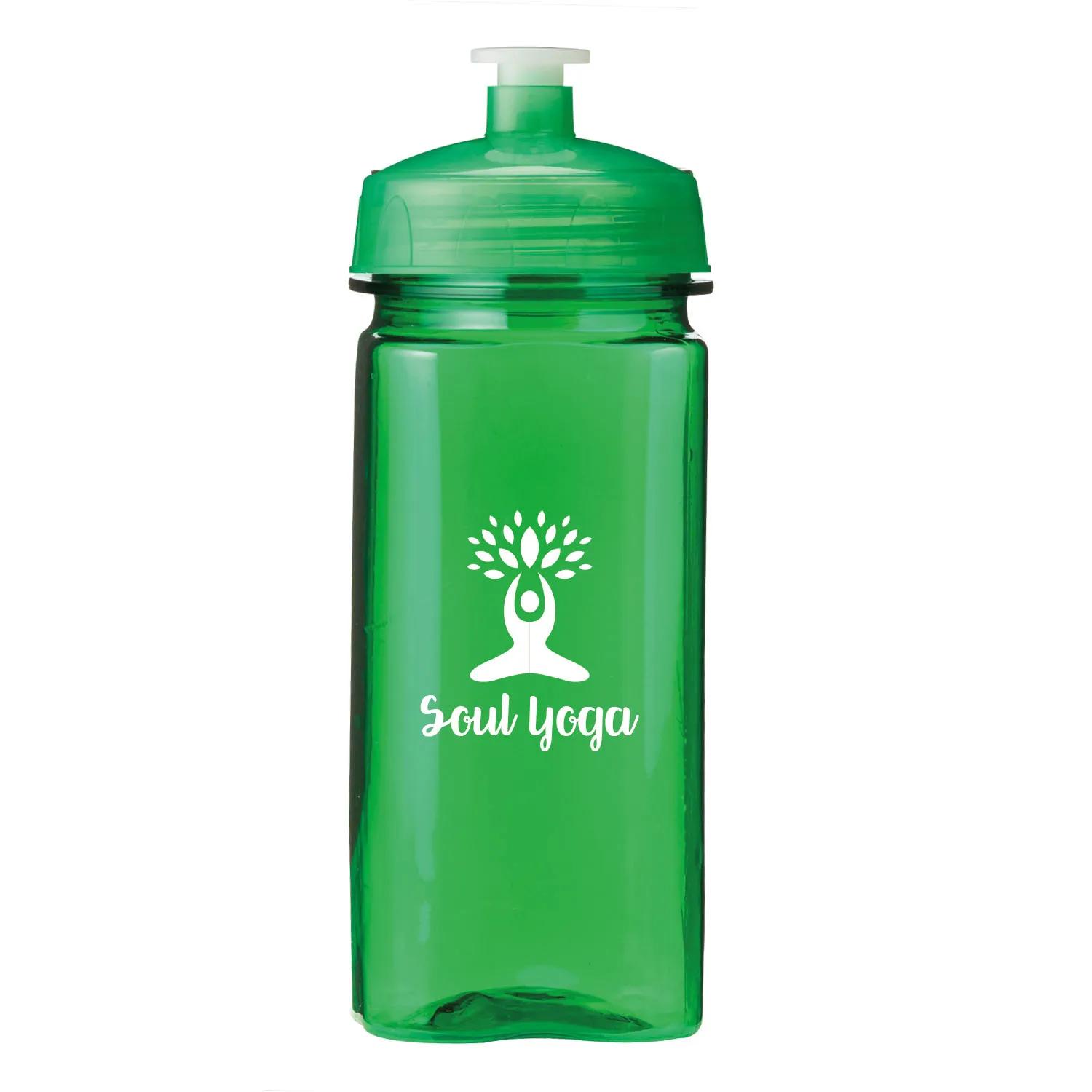 Water Bottle Four-Sided Grip Design Wide Mouth - 16 oz - product view 3
