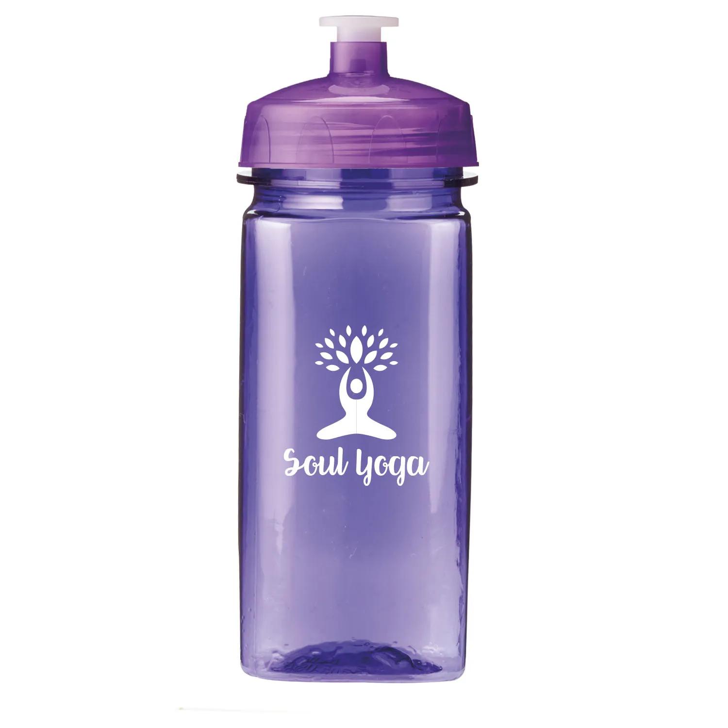 Water Bottle Four-Sided Grip Design Wide Mouth - 16 oz - product view 8