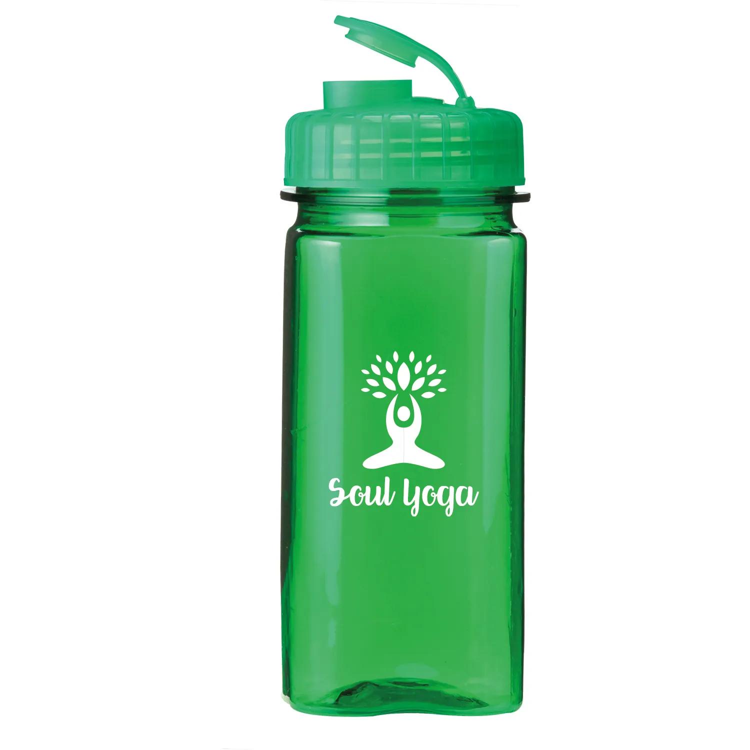 Water Bottle Four-Sided Grip Design Wide Mouth - 16 oz - product view 12