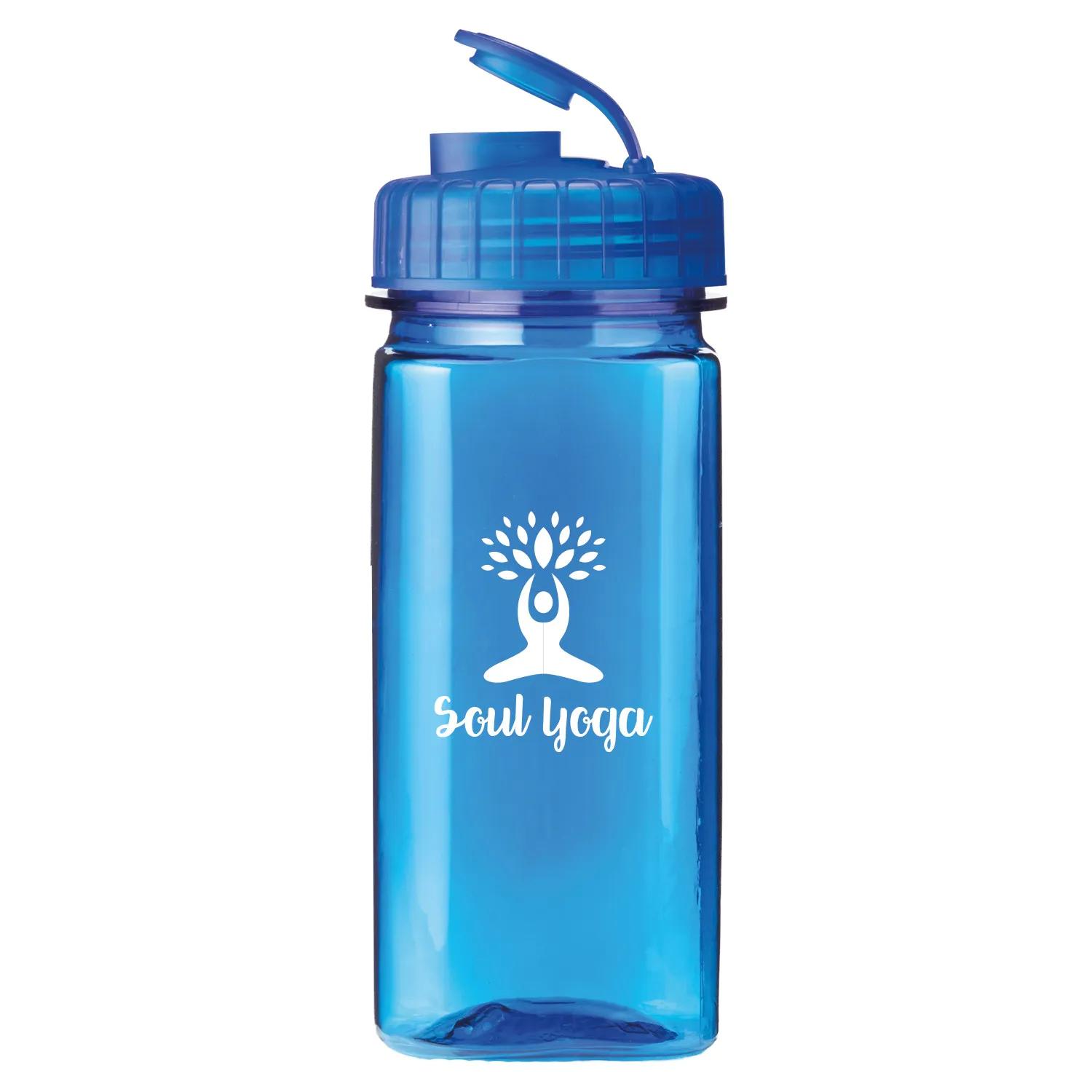 Water Bottle Four-Sided Grip Design Wide Mouth - 16 oz - product view 16
