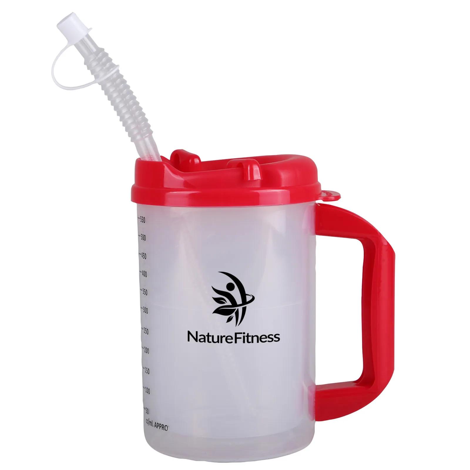 Double-Wall Mug with Measurement Markings - 20 oz - product view 4