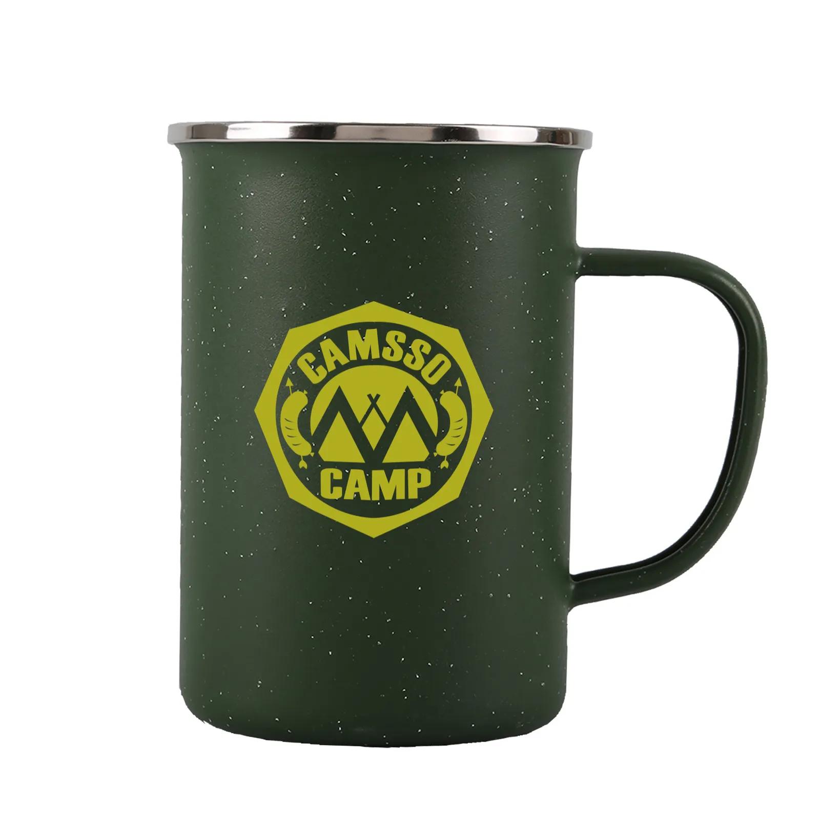Camping Mug Speckled Enamel Finish - 20 oz - product view 3