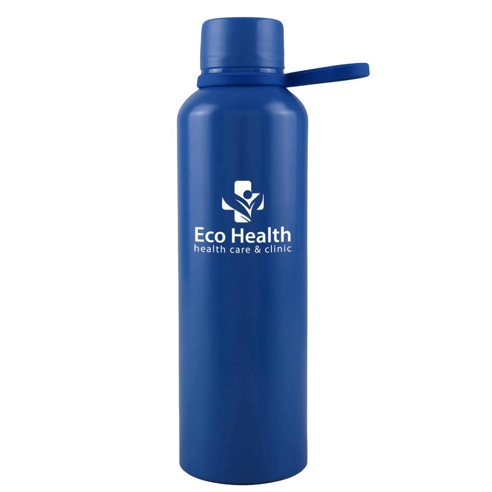 Water Bottle Recycled Aluminum Silicone Handle - 25 oz - product view 4