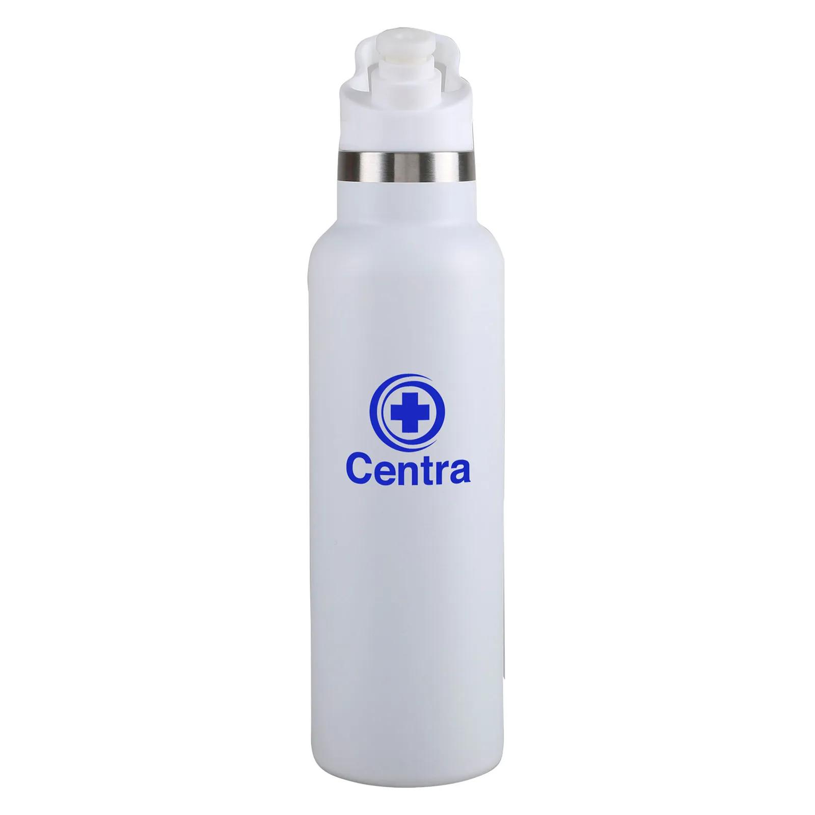 Water Bottle Powder Coated Push-Pull Lid - 20 oz - product view 6