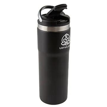 Insulated Water Bottle with Carrying Handle - 20 oz - product view 2