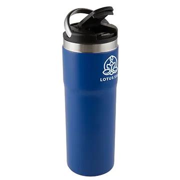 Insulated Water Bottle with Carrying Handle - 20 oz - product view 3